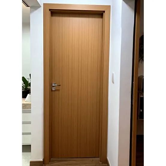 Porta de mdf + Castilho + alisar  completa 