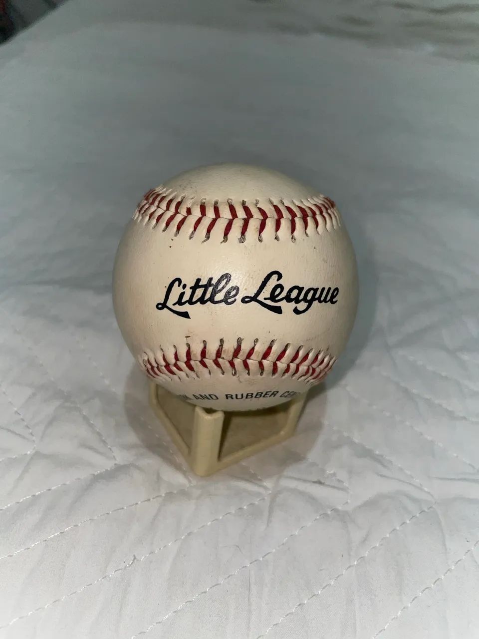 Vintage Baseball Ball, Little League, Original Leather