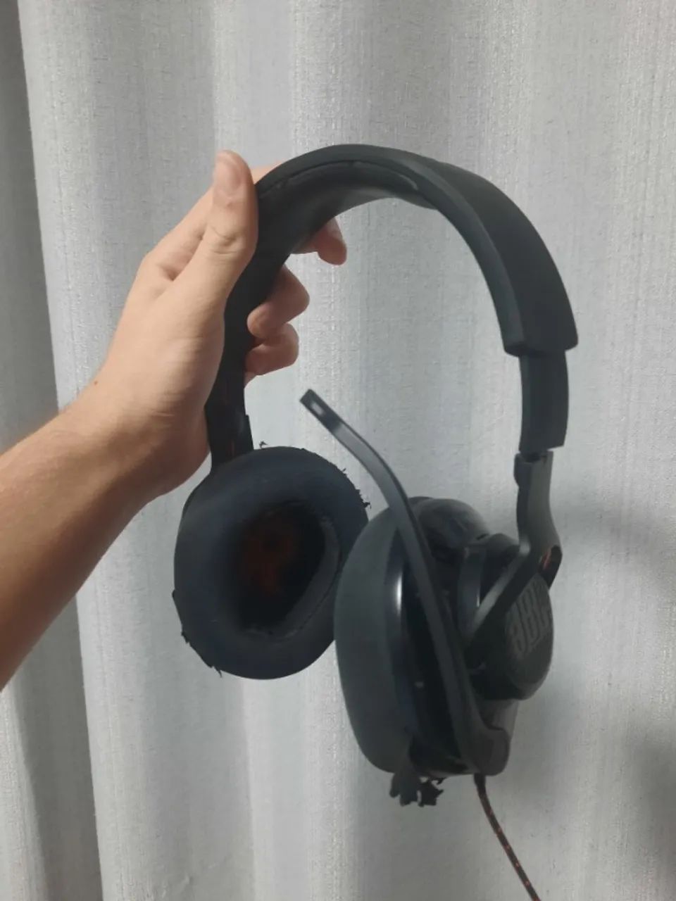 Headset gamer JBL quantum 200 Blk - Foto 3