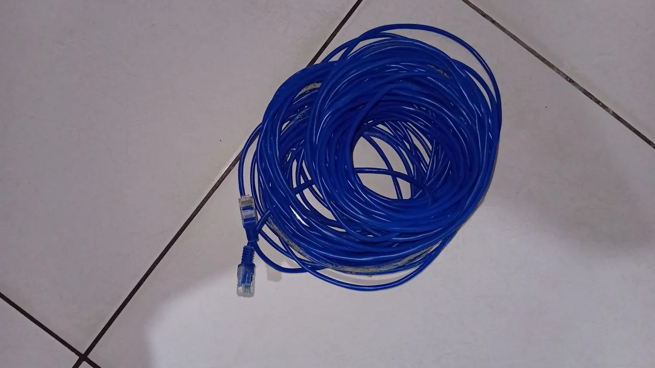 Cabo de Rede Ethernet Azul - Conectividade Garantida