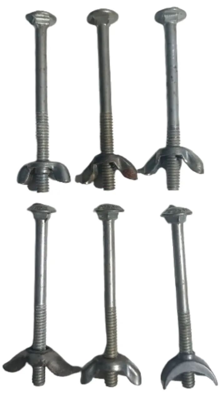 Kit 6 Parafusos Com Borboleta E Arruelas - Kit Para Montagem - Foto 2