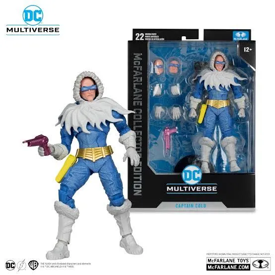 Boneco Captain Cold McFarlane DC Multiverse