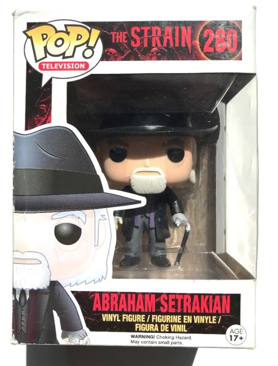 Boneco Funko Pop The Strain Abraham Strakian 280 Original