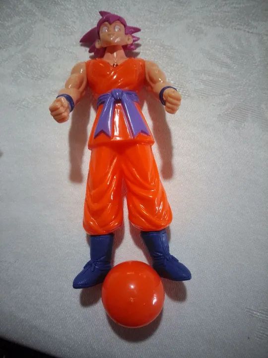 3 Bonecos Goku Dragon Ball Z - Action Figure