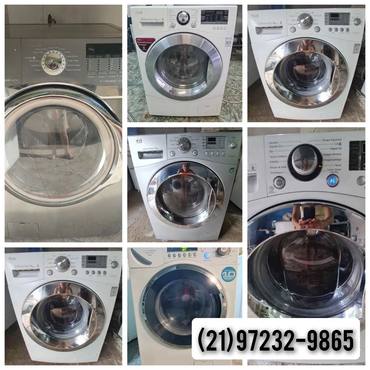 Máquinas de Lavar e Secar  - Diversos Modelos - Impecáveis!