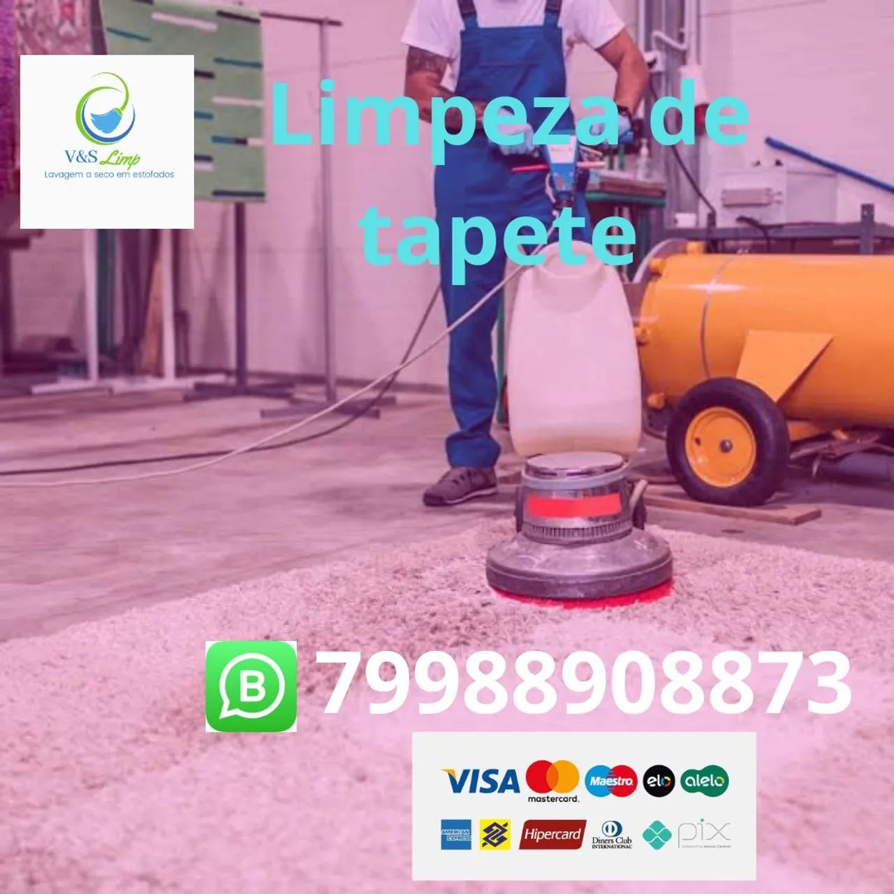 Lavagem de tapetes 