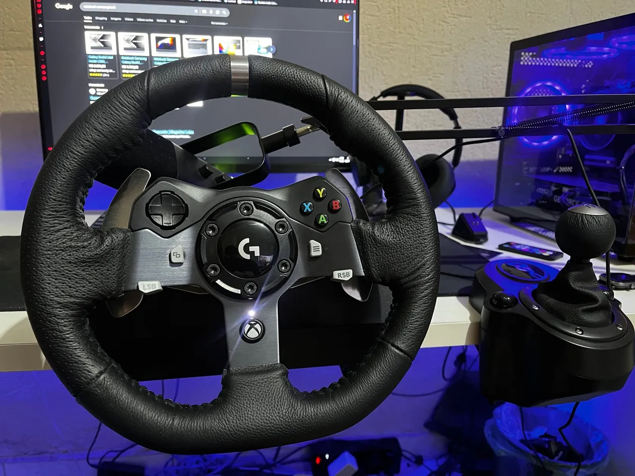 Volante e Câmbio Logitech G920 para Xbox/PC