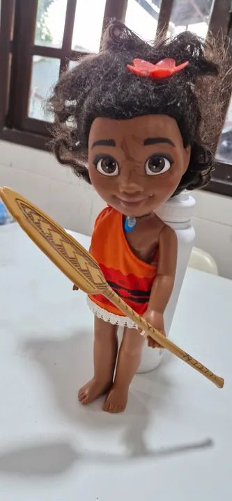 Boneca e personagens MOANA