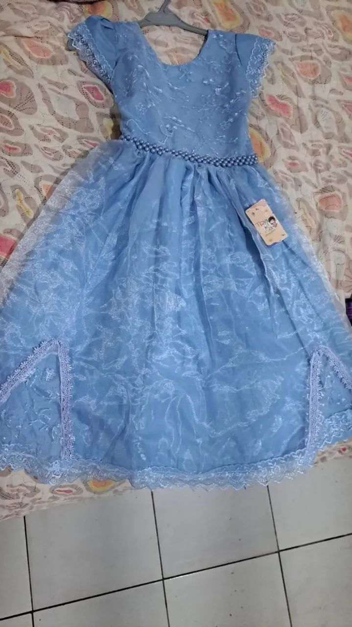 Vestido social 10 anos