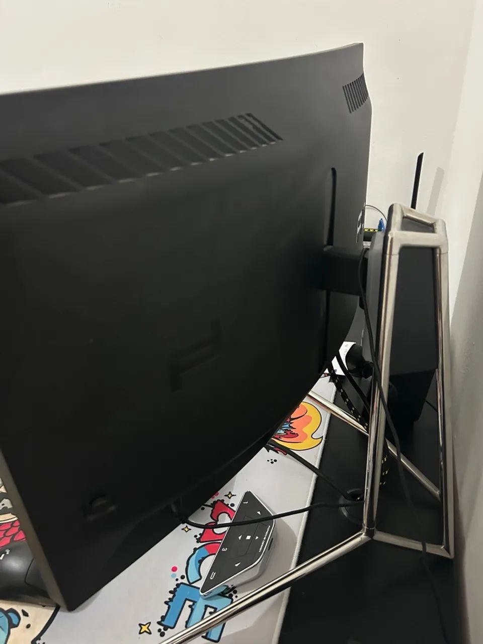 Monitor AOC Porsche Design Gamer Curvo - Impecável - Foto 3