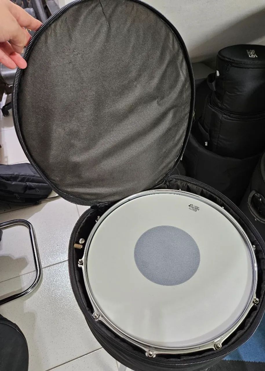 Caixa 14x5,5 Mapex Meridian Maple + Bag - Instrumentos musicais