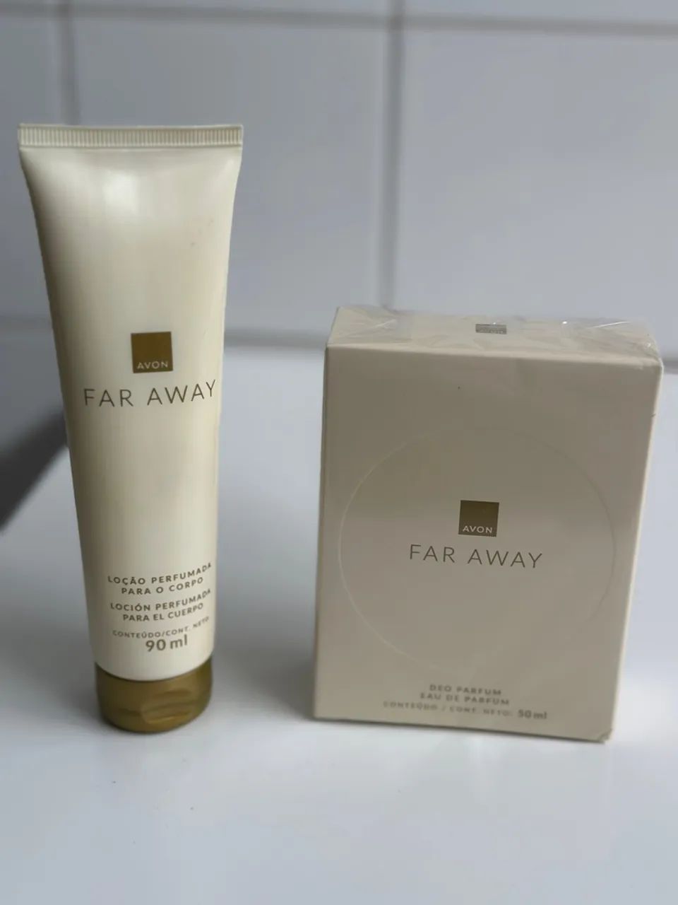 Kit Far Away Avon - Loção e Deo Parfum - Foto 4