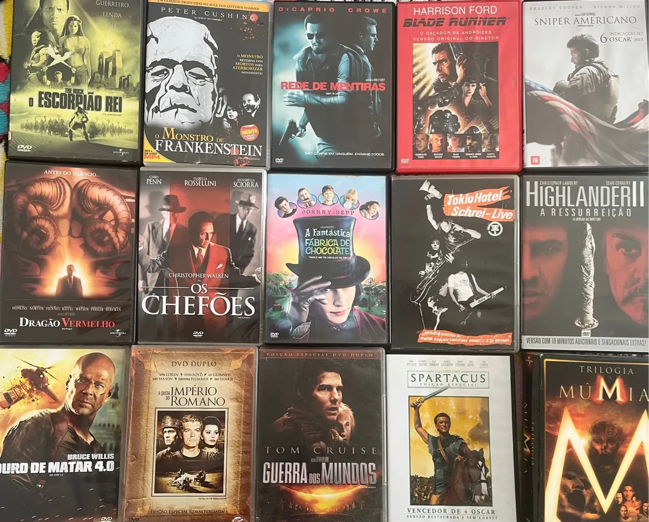 DVDs de Filmes Diversos - Ótima Coleção