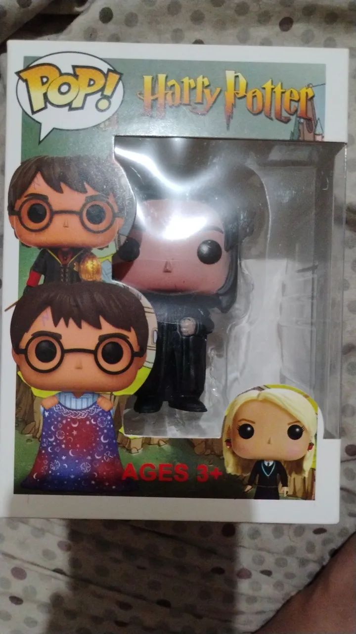 Funko Pop Harry Potter - Severus Snape, Hermione Granger e Harry Potter