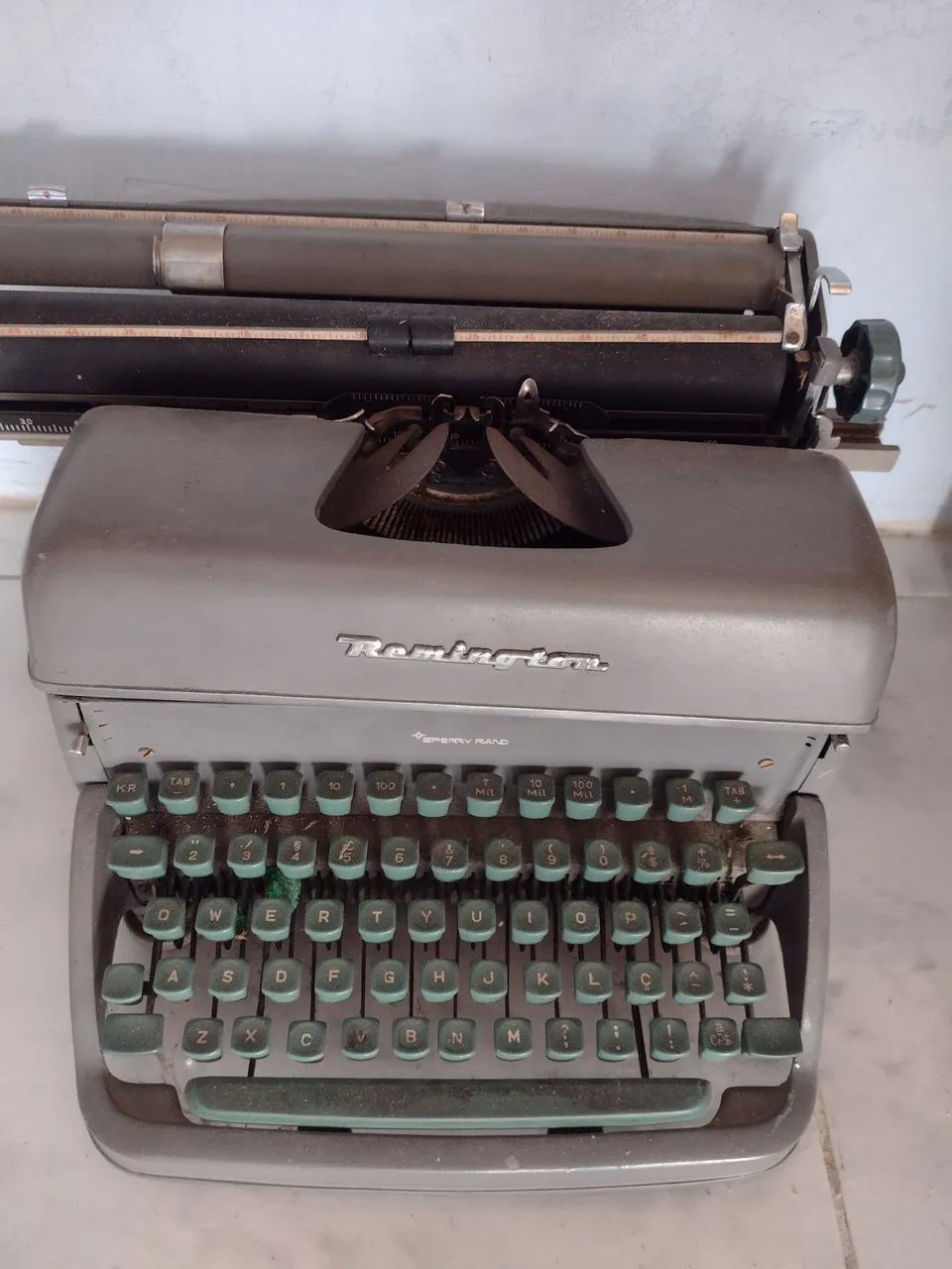 Máquina antiga remington