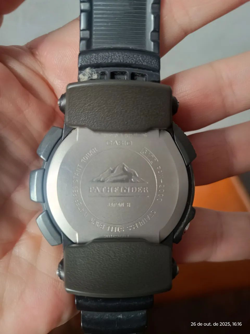 CASIO PROTREK 2000 Só consertar o sensor Acessórios Centro