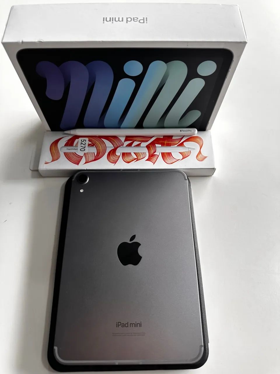 NÃO EXISTE ESSE PREÇO! iPad Mini Apple, A17 Pro Wi-Fi + Celular + Apple Pencil Pro