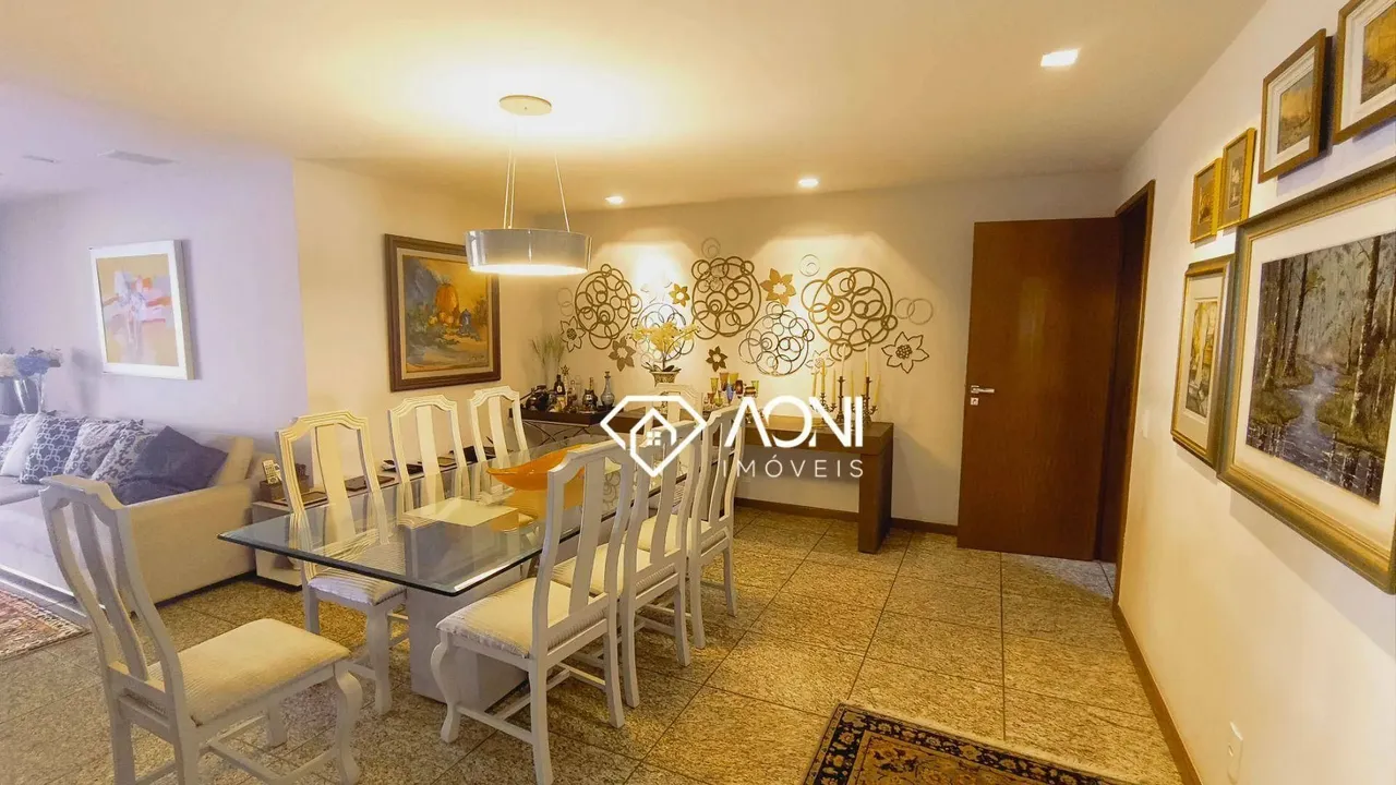 Apartamento com 3 dormitórios para alugar, 200 m² por R$ 10.770,20/mês - Praia do Canto - 