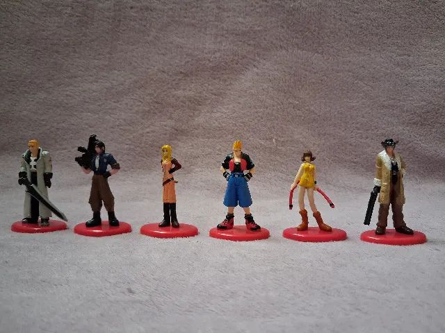 Final Fantasy 8, Bonecos Promocionais Coca Cola, Miniatura oficial, Squaresoft - Foto 3