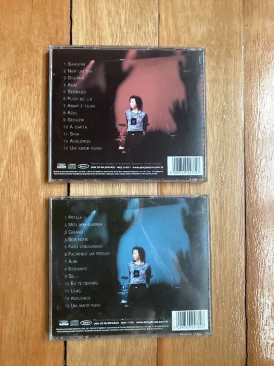 Djavan - Lote c/ 2 CDS - Foto 3