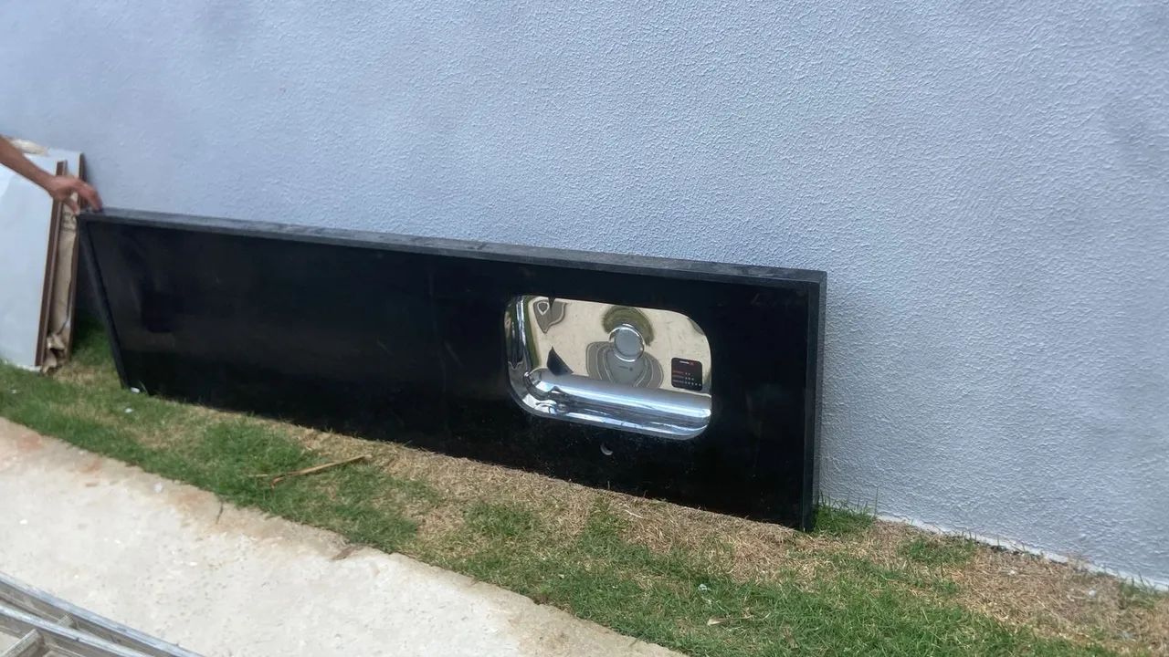 Bancada de granito preto São Gabriel - Foto 3