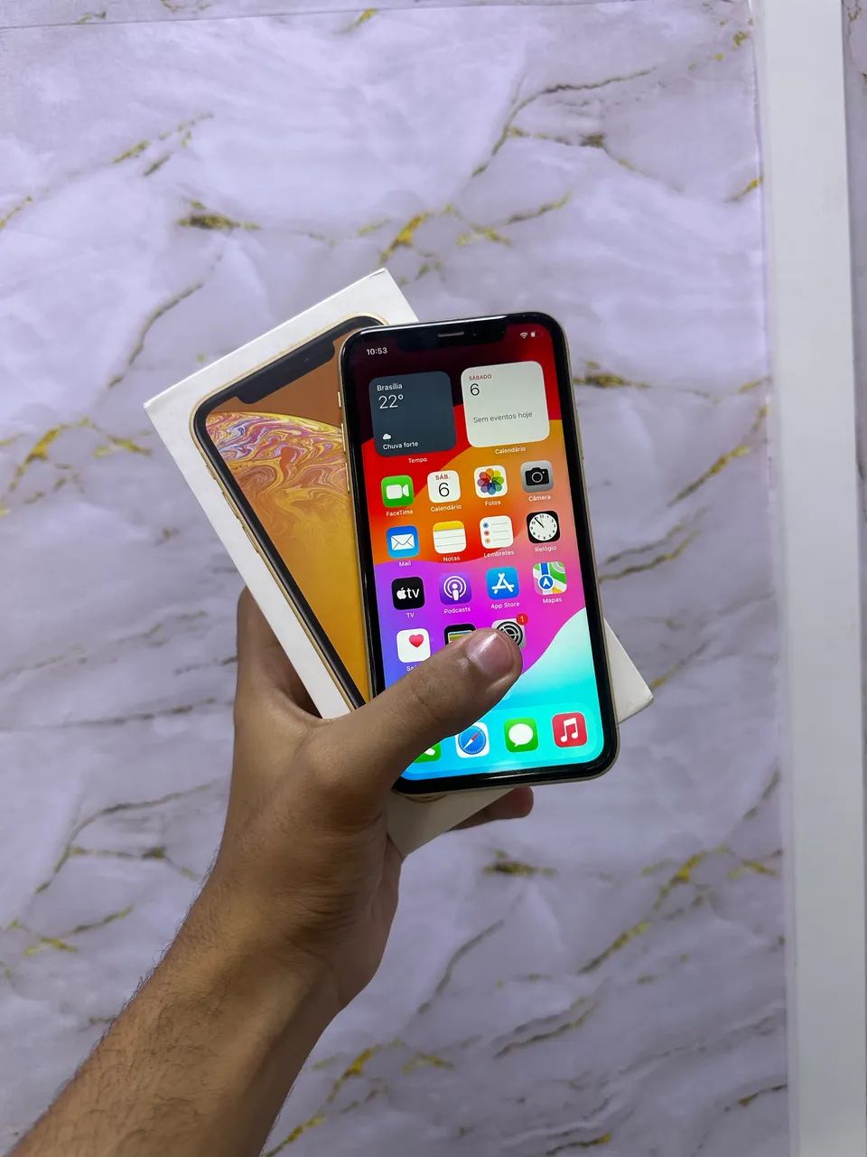 IPHONE XR AMARELO 64 GB  - Foto 2
