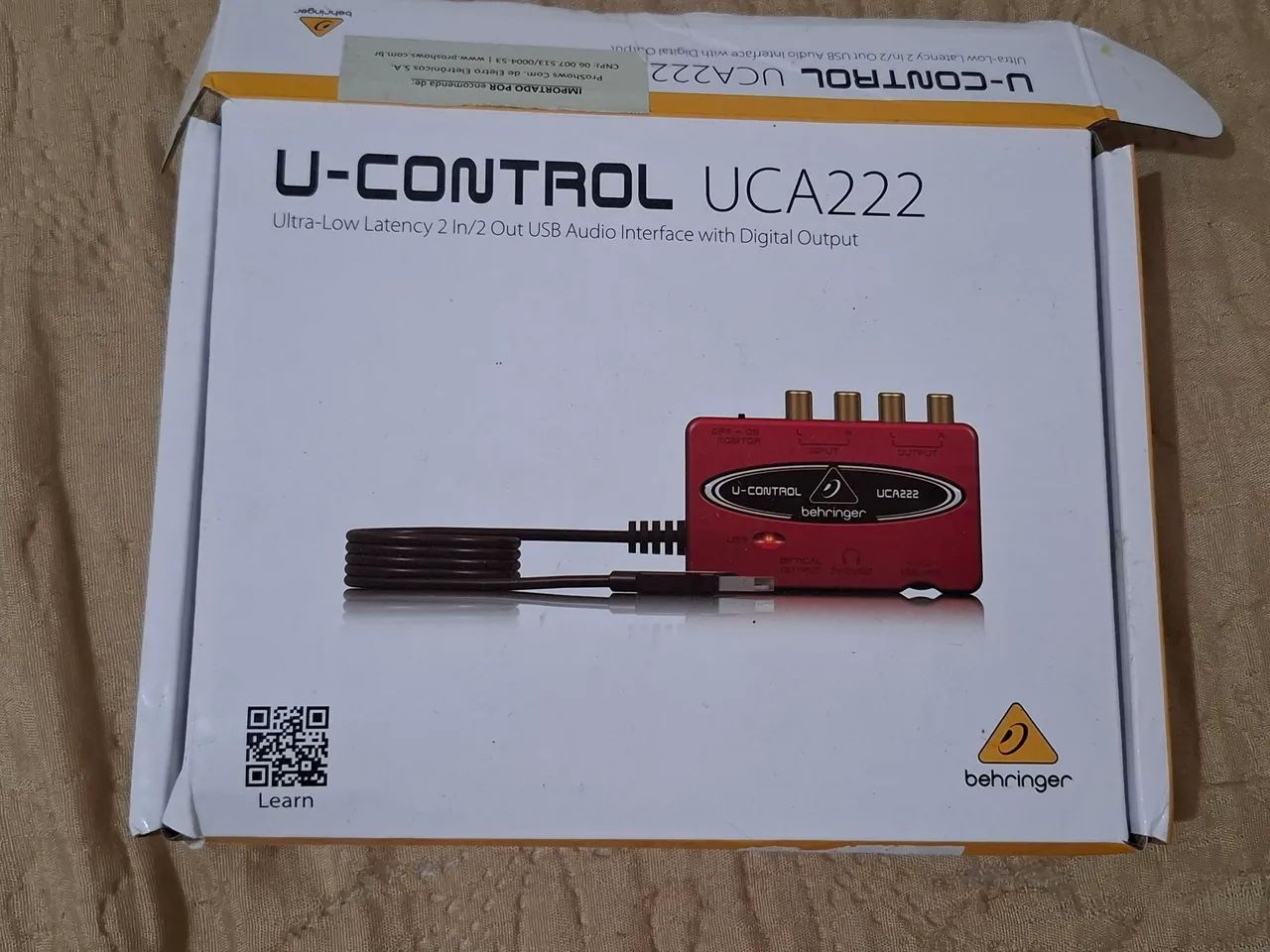 Interface behringer UCA22264303155700097120