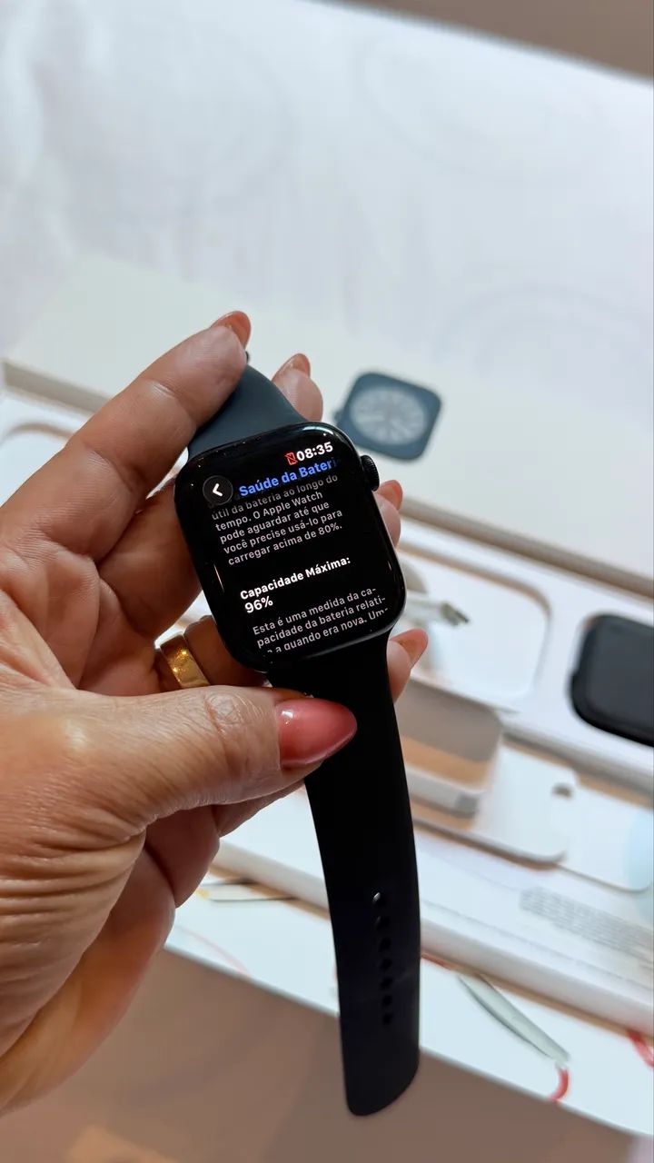 Apple Watch Series 8 45 - Smartwatches - Jardins Madri, Goiânia Apple Watch Series 8 45 - Smartwatches - Jardins Madri, Goiânia