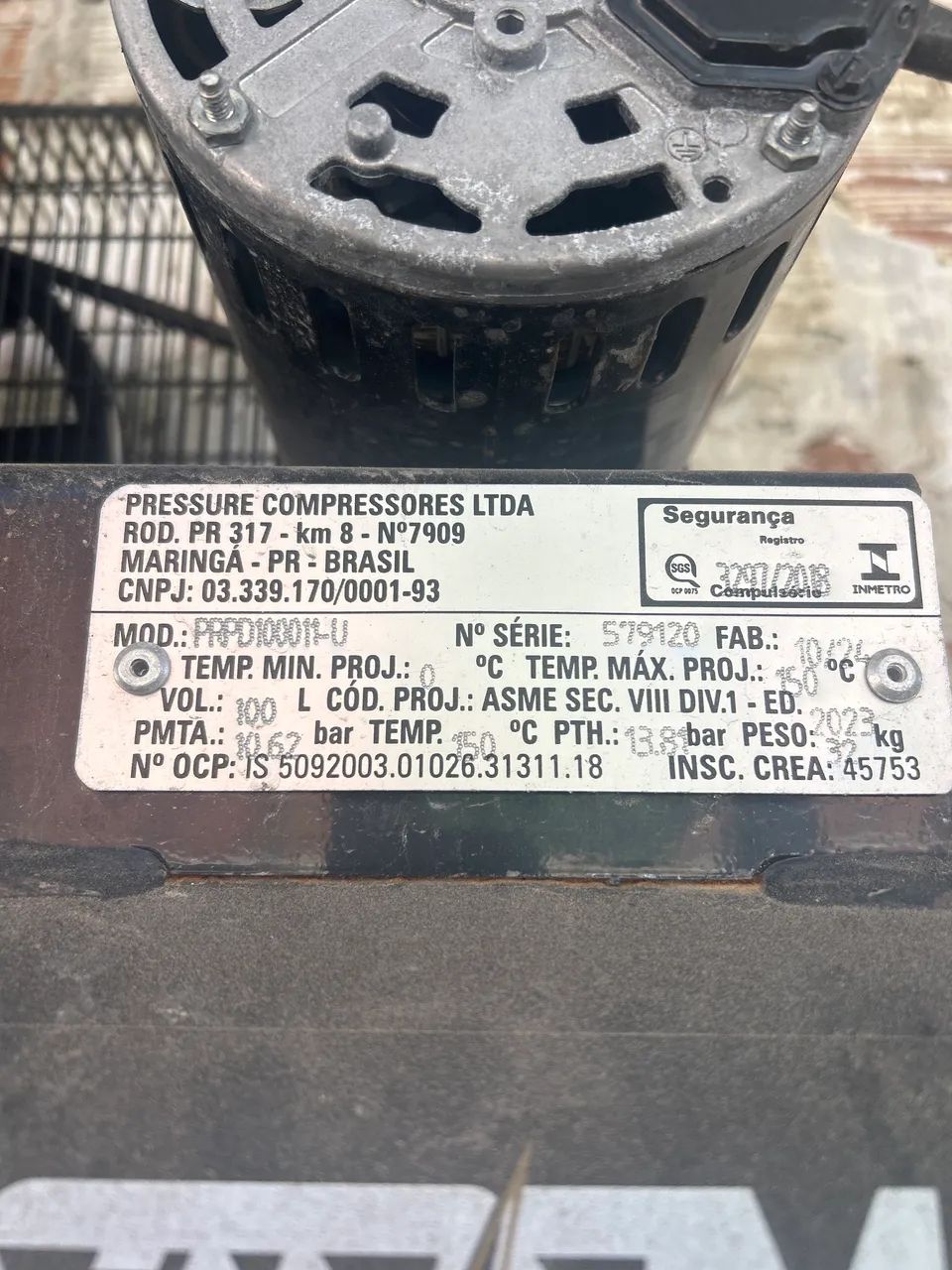 Compressor de ar 140psi - Foto 2