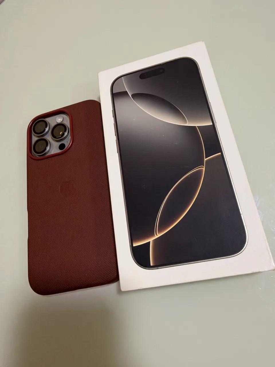 iphone 16 pro 256gb - titânio  - Foto 5