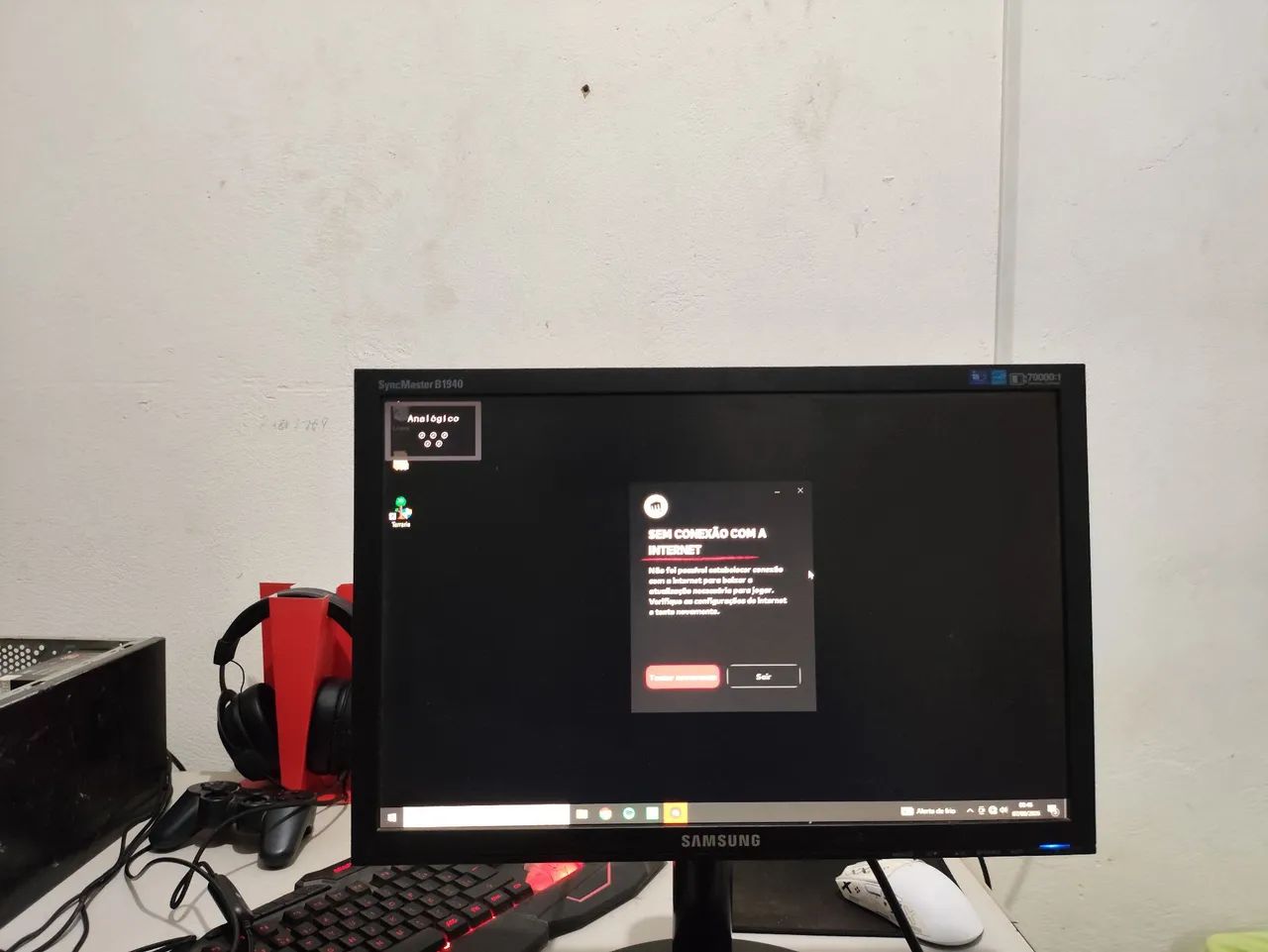 Monitor Samsung 19'21 polegadas 75hz - Foto 2