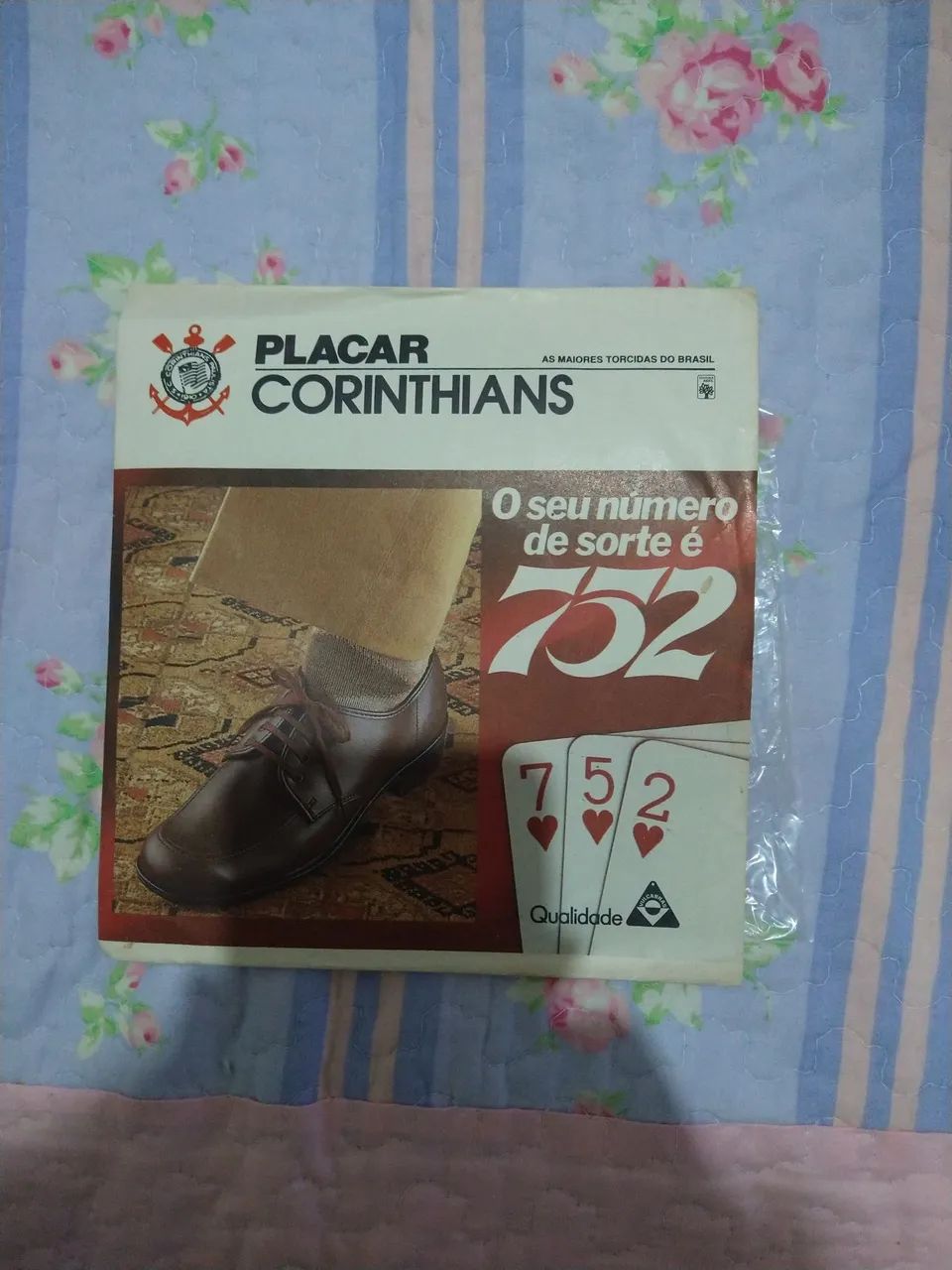 Disco Vinil Compacto Placar - Hino do Corinthians 1978 