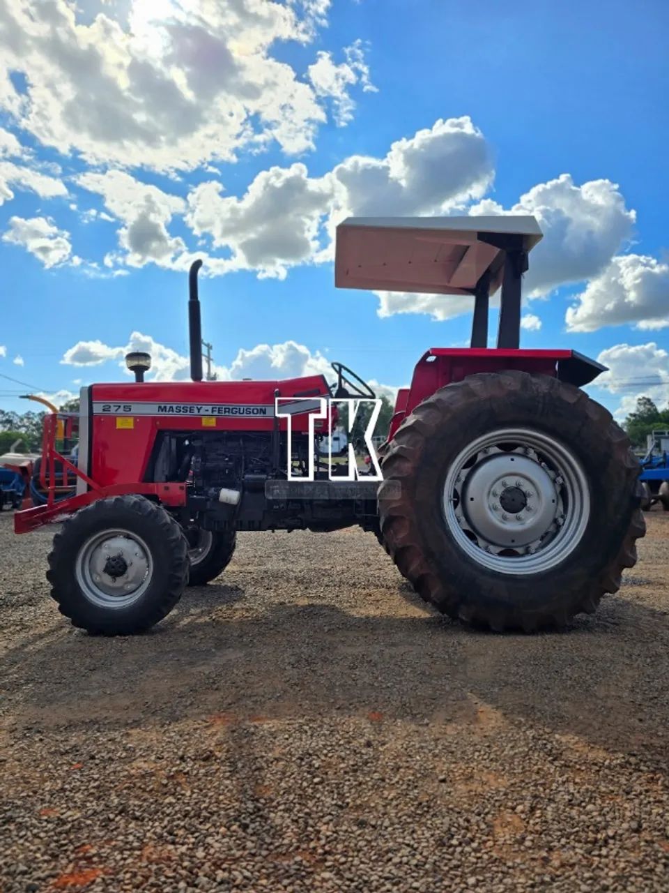 cod. 1400 TRATOR MASSEY FERGUSON 275 ANO 94 COM REDUTOR DE VELOCIDADE - Tk Tratores Nova A - Foto 4
