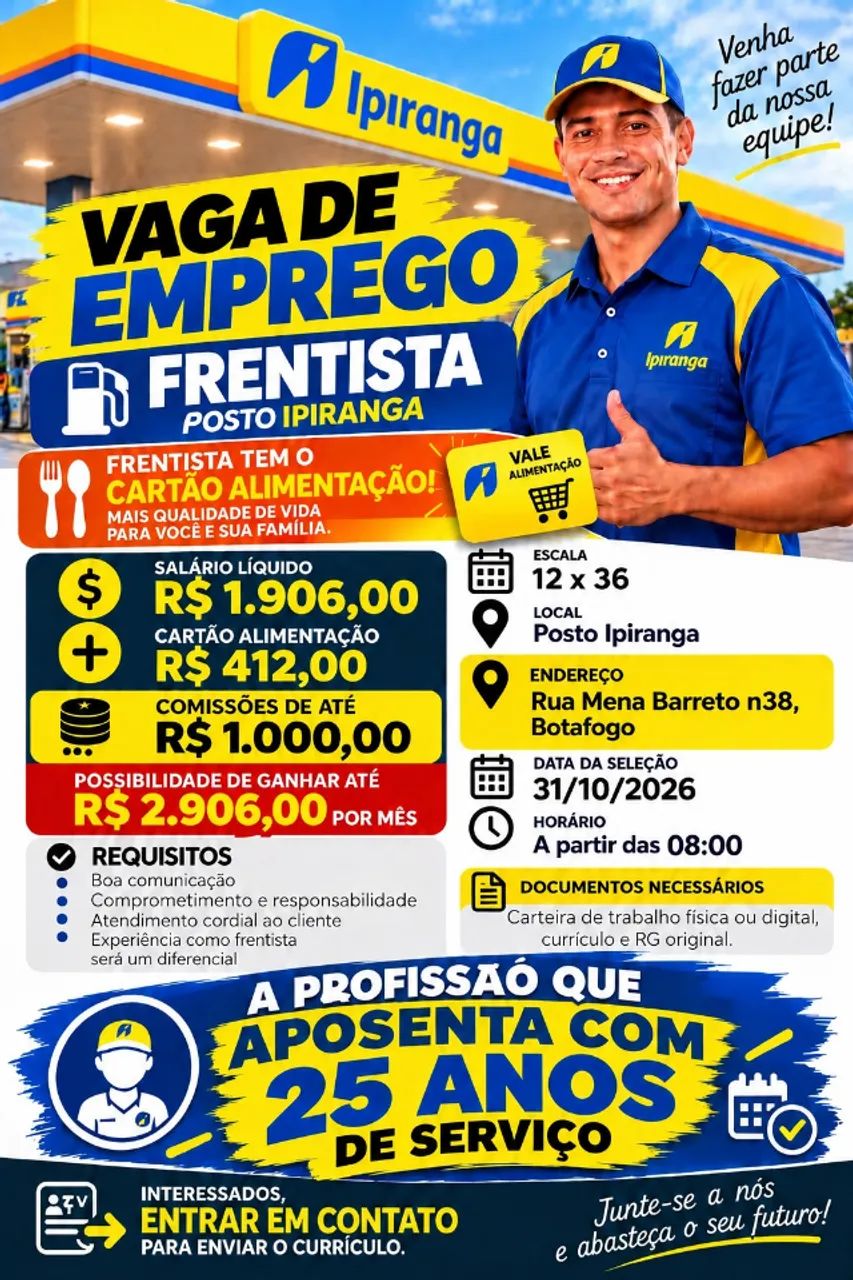 Vaga de trabalho 