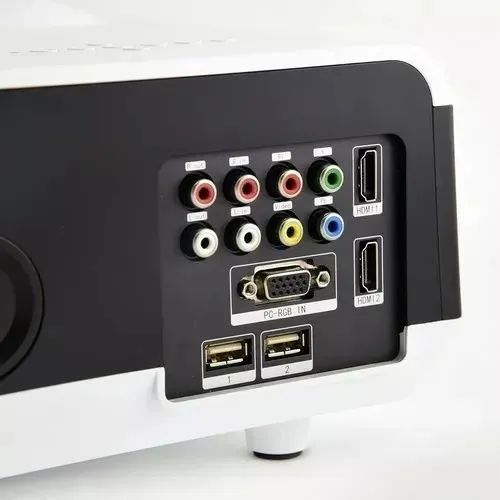 Projetor Tomate Super Cinema Mpr-2003 3000lm Branco E Preto - Foto 4