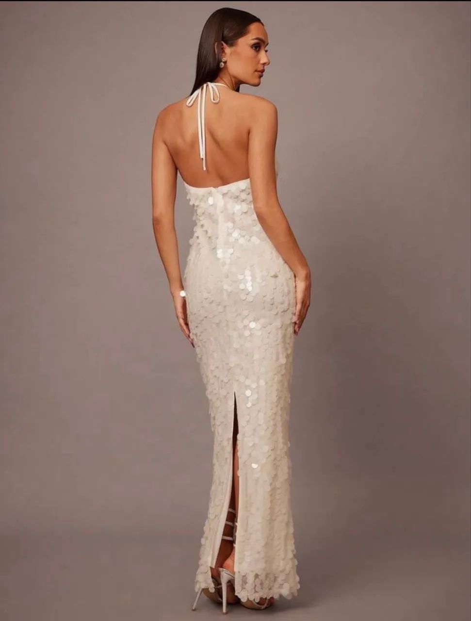 Vestido Branco P Novo - Foto 3