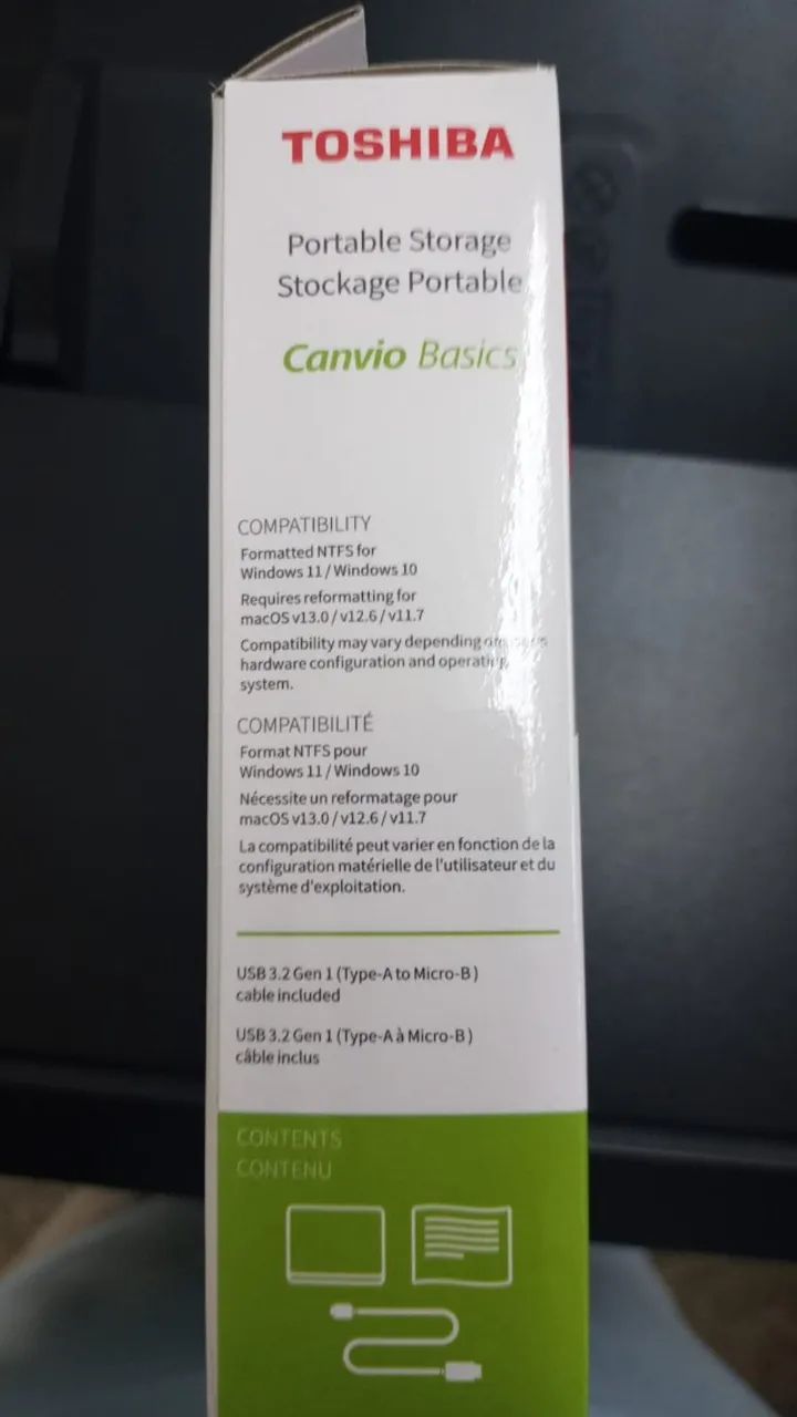 HD Externo toshiba canvio basics 2tb - Foto 5