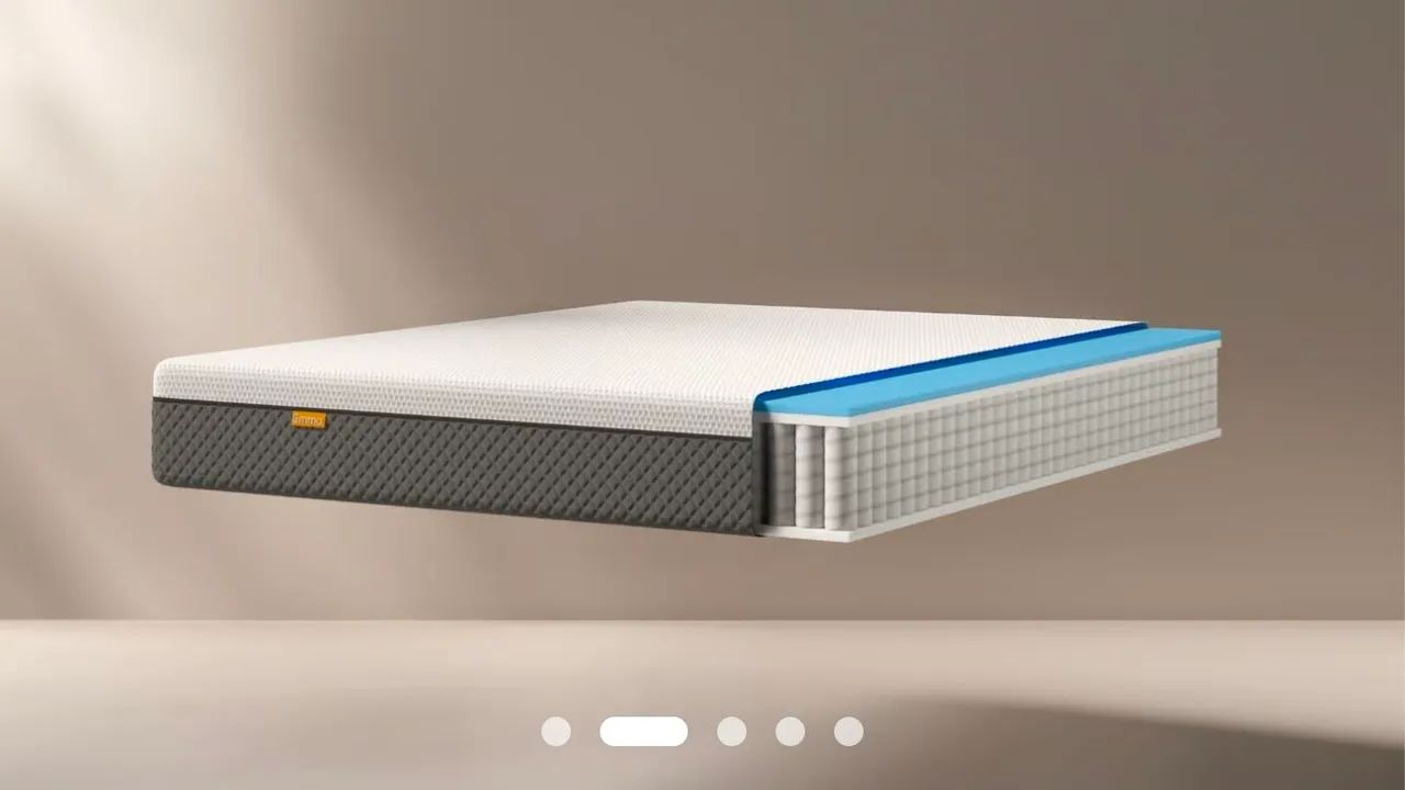 Cama Emma plus Hibrida com base baú seminova - Foto 5