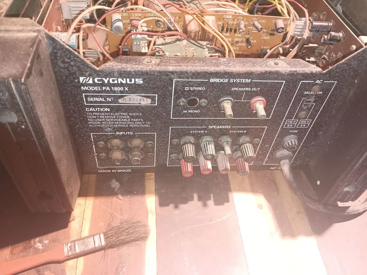 Amplificador pá 1800 cygnus - Foto 3