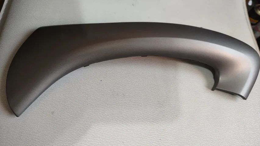 Moldura Puxador Porta Renault Sandero Duster Logan Cinza leia atentamente a descrição - Foto 2