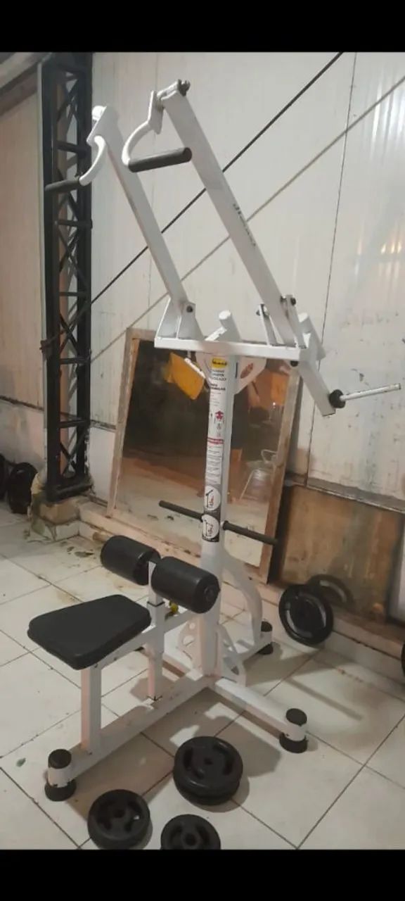AGORA OU NUNCA PUXADOR SUPERIOR ARTICULADO HORNET FITNESS PROFISSIONAL R$ 1.900 - Foto 6