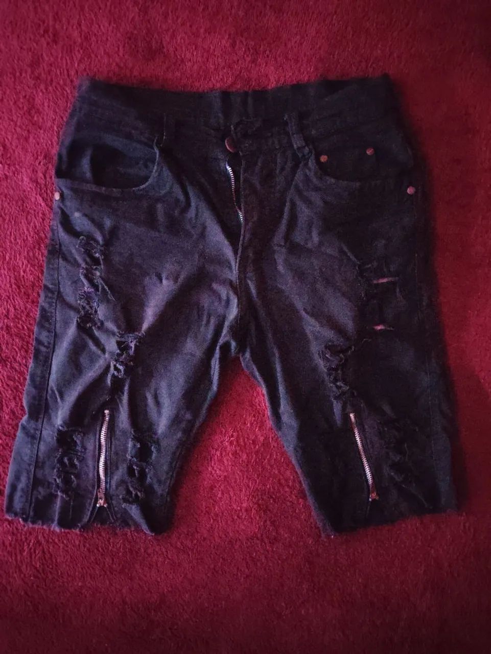 Bermuda Jeans Masculina 