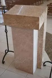 Púlpito granito e mármore  - Foto 3