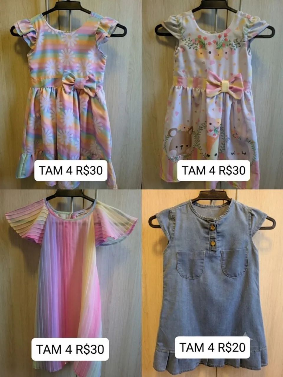 Roupas Femininas Infantis em ótimo estado - Foto 4