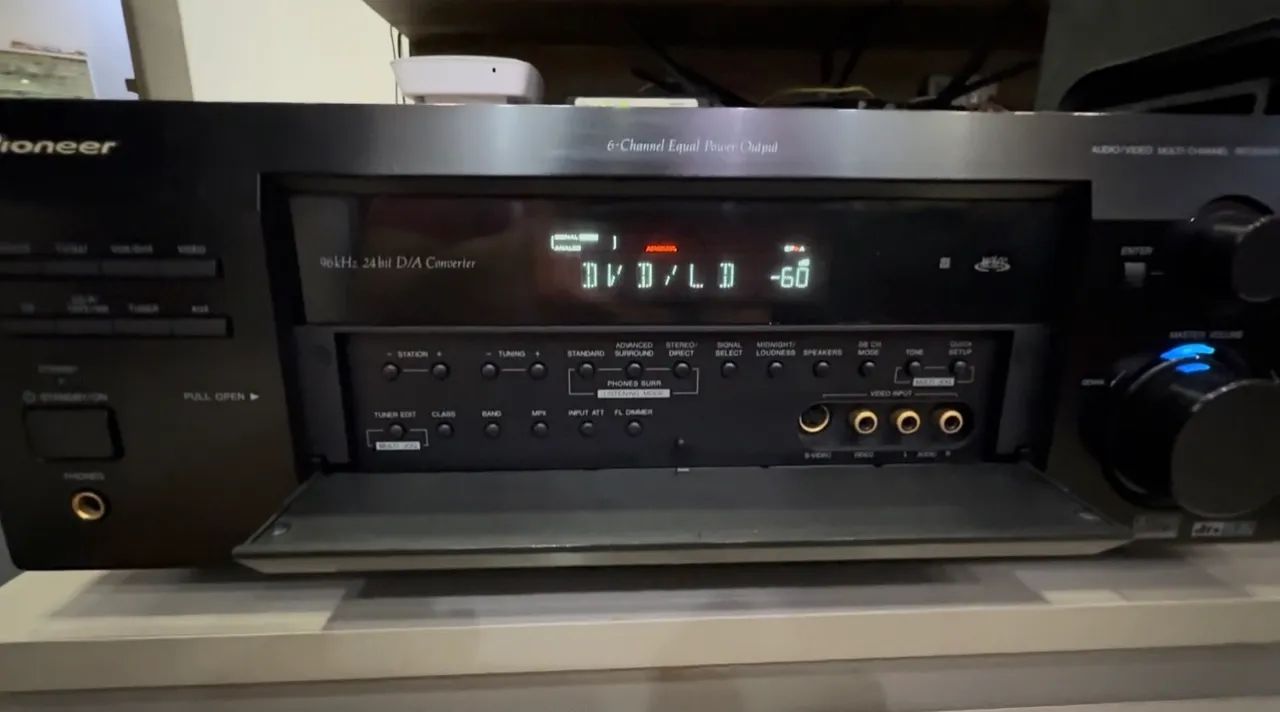 Receiver Pioneer VSX-D812  6.1 canal  - Foto 2
