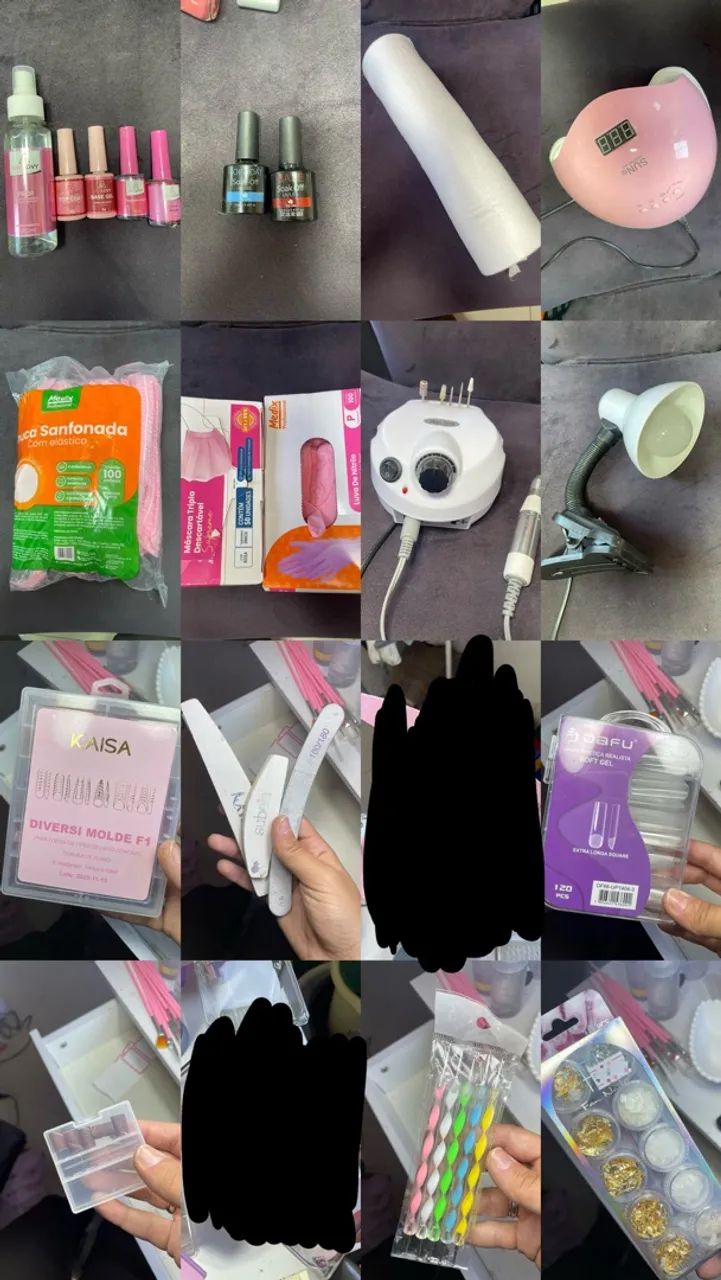 Itens para nail designer