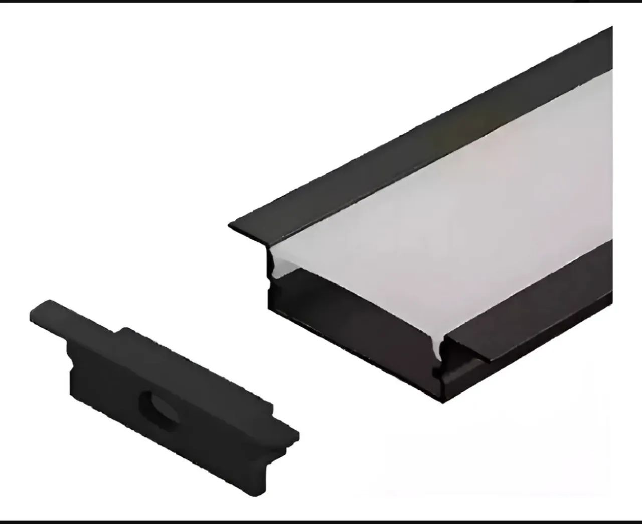Kit 5 Perfil de Led 30mm ( 3cm ) Barra de 2 Metros cada