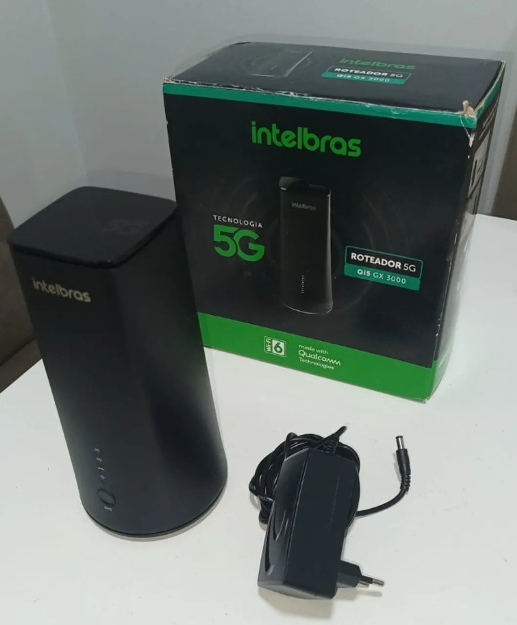 Modem roteador preto intelbras GX3000 Wifi-6 Dual Band Gx 3000 - Foto 3