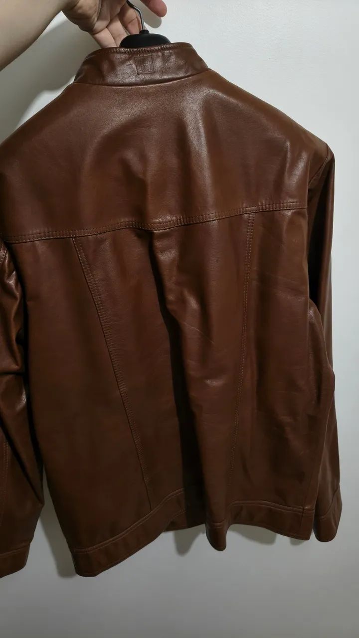 Jaqueta de couro legítimo Premium - Foto 2