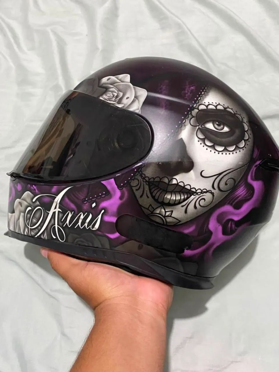 Capacete Axxis Eagle Lady Catrina  - Foto 2